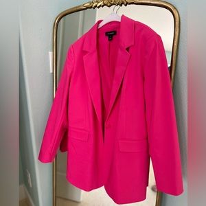 Halogen, oversize (1x), Pink, NWT, jacket
